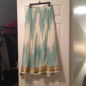 Anthropologie Maxi Skirt